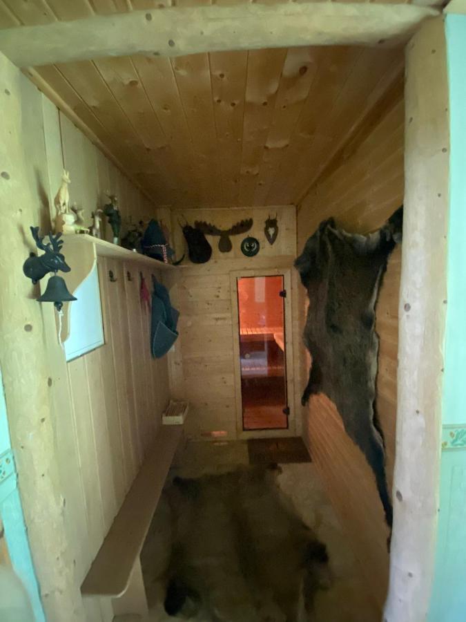 Jagdhaus Auf Dem Forsthof Mit Sauna Eckartsberga エクステリア 写真