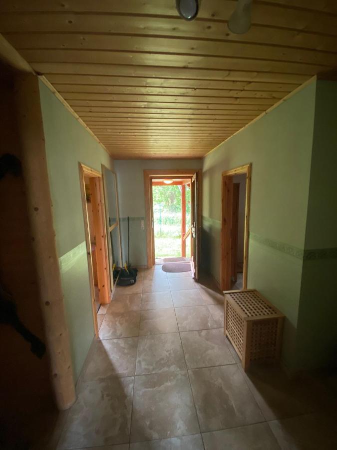 Jagdhaus Auf Dem Forsthof Mit Sauna Eckartsberga エクステリア 写真