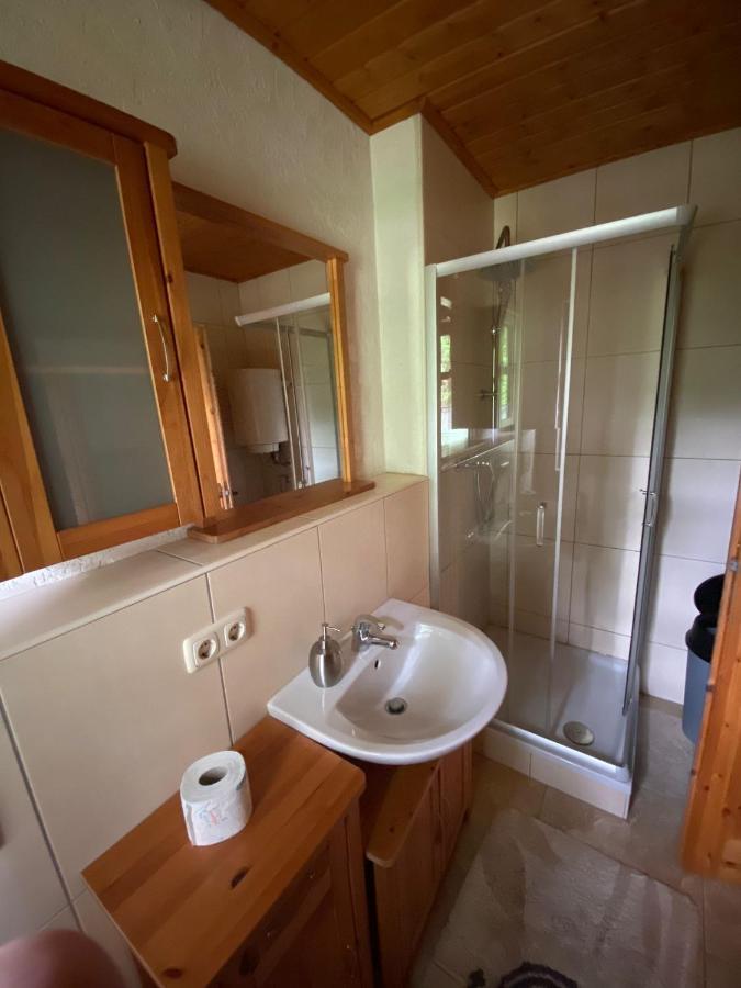 Jagdhaus Auf Dem Forsthof Mit Sauna Eckartsberga エクステリア 写真