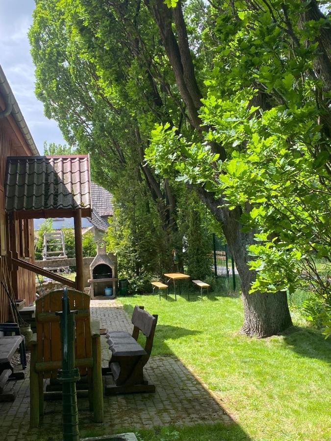 Jagdhaus Auf Dem Forsthof Mit Sauna Eckartsberga エクステリア 写真