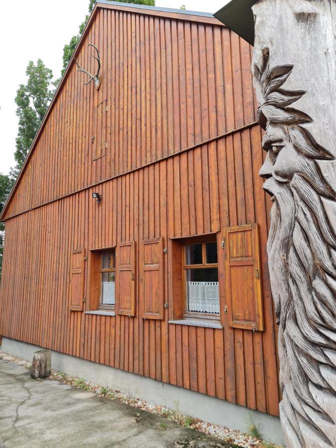 Jagdhaus Auf Dem Forsthof Mit Sauna Eckartsberga エクステリア 写真